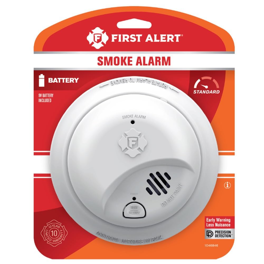 Battery-Operated Smoke Alarm R40888