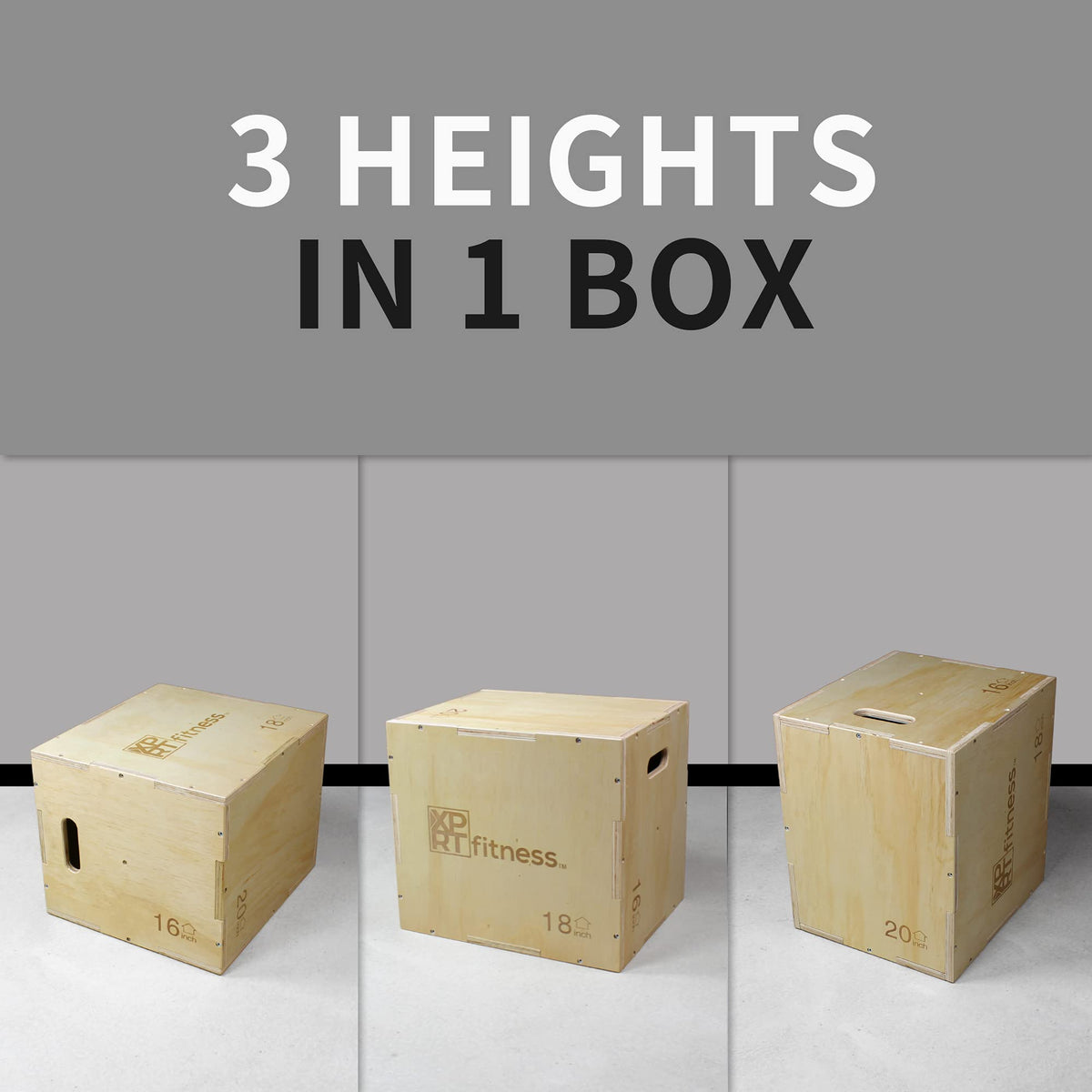 Wooden Plyo Box C6368