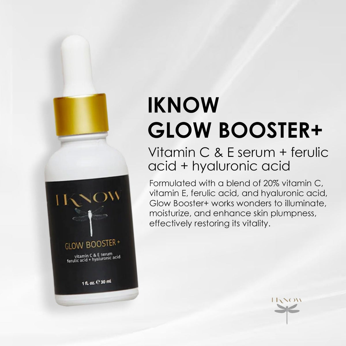 Vitamin C and E Hyaluronic Acid Facial Serum 1 oz H825041