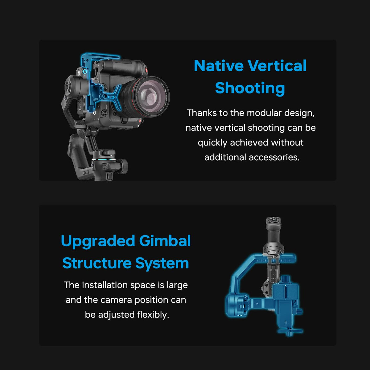 Camera Gimbal Stabilizer O623