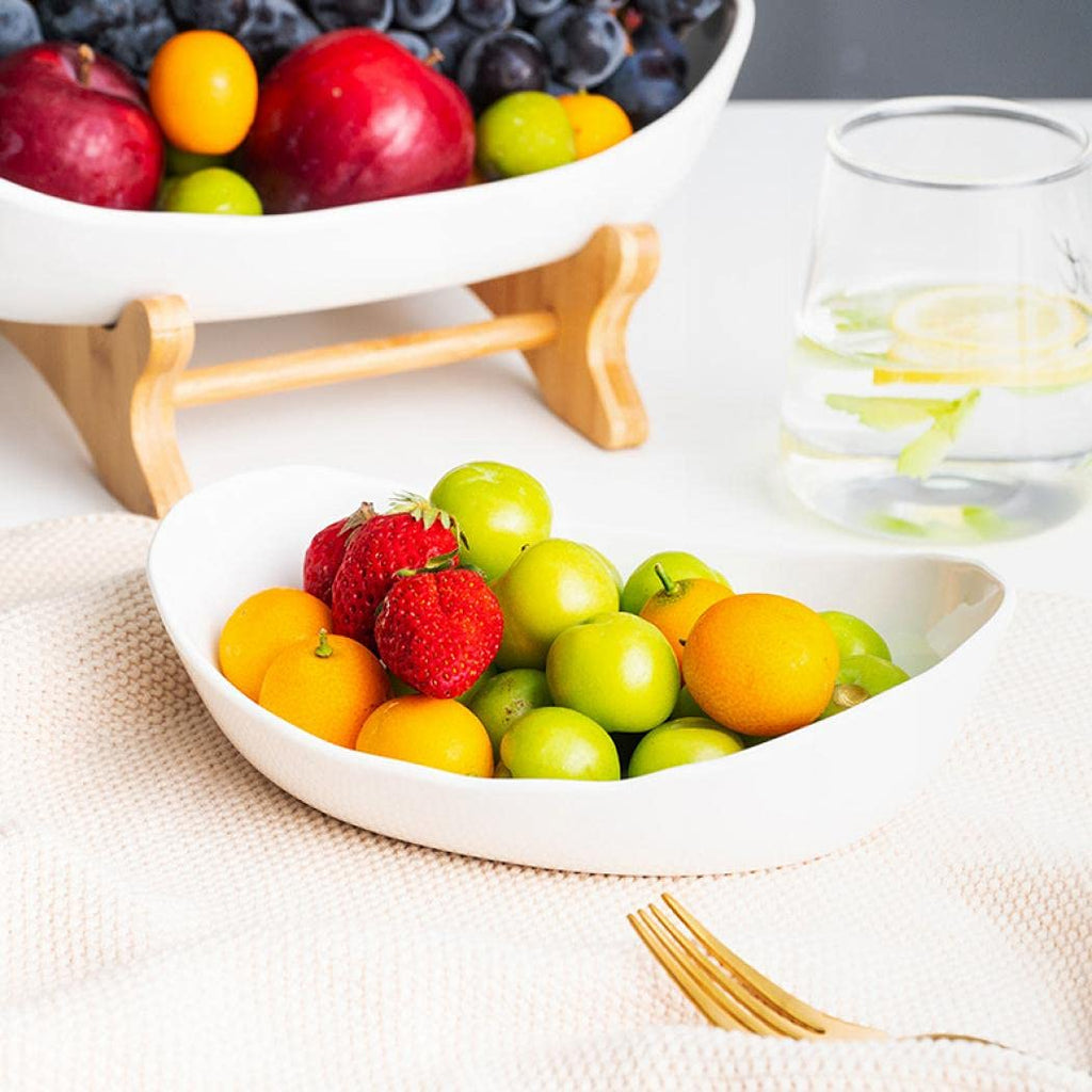 3 Tier Ceramic Fruit Basket Stand W48504