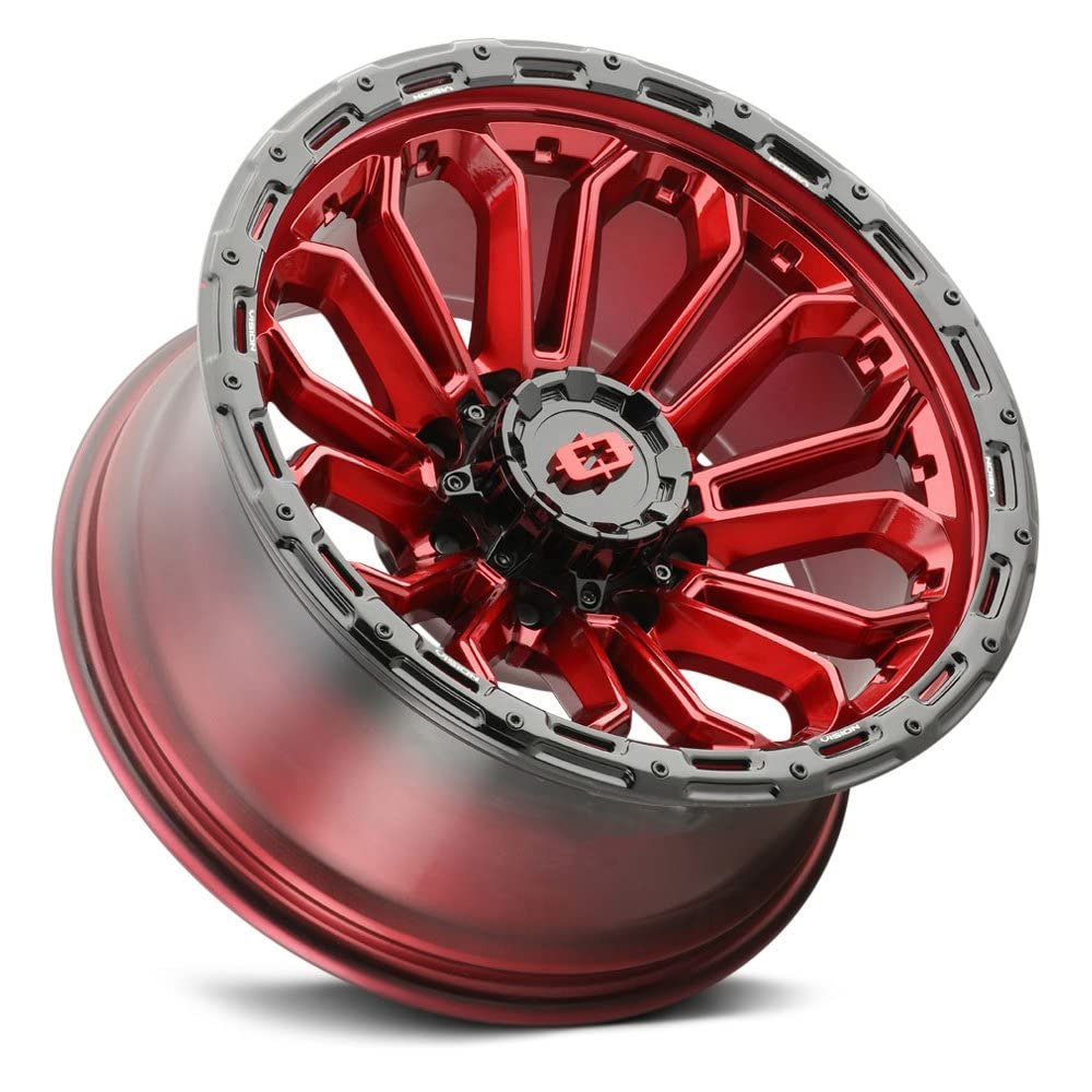 20x10 8x170 Red Wheel Rim Y894