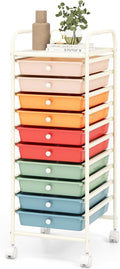 10 Drawer Rolling Storage Cart H70666