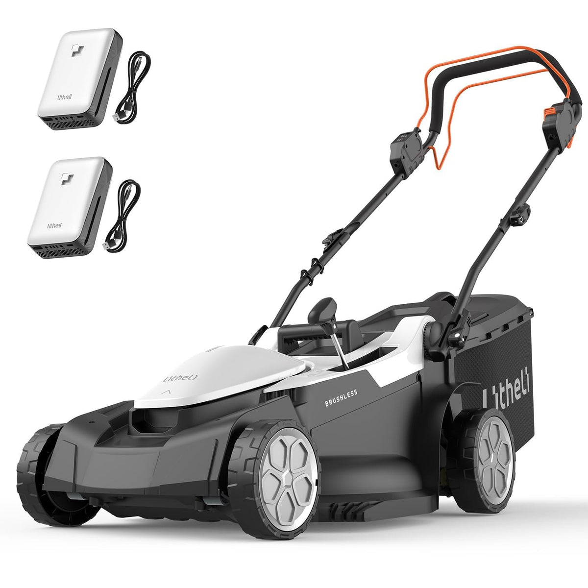 18" Cordless Electric Self Propelled Lawn Mower J899