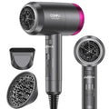 1600W Ionic Hairdryer with Diffuser and Concentrator Nozzle E2446