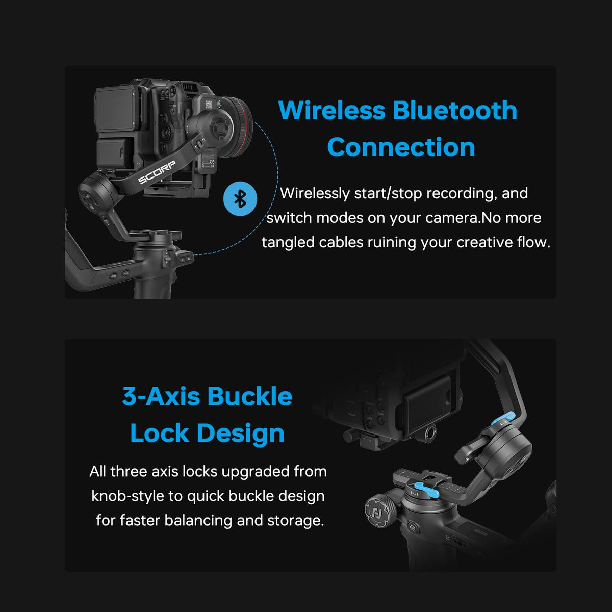 Camera Gimbal Stabilizer O623