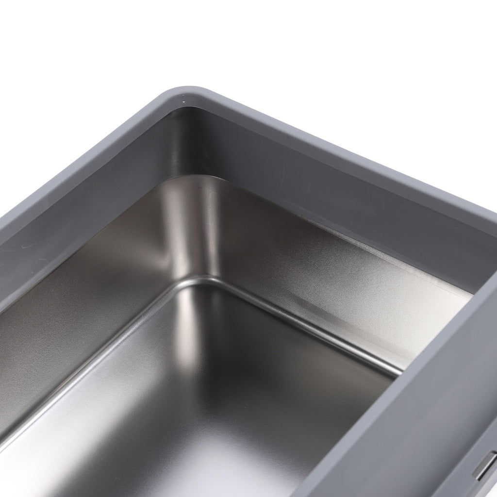 Stainless Steel Enclosed Litter Box with Lid Q761070