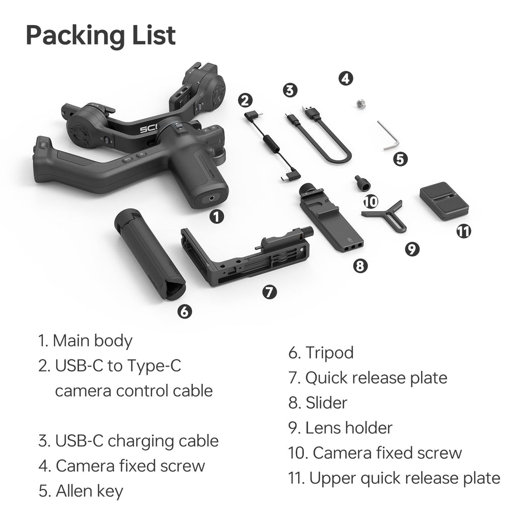 Camera Gimbal Stabilizer O623