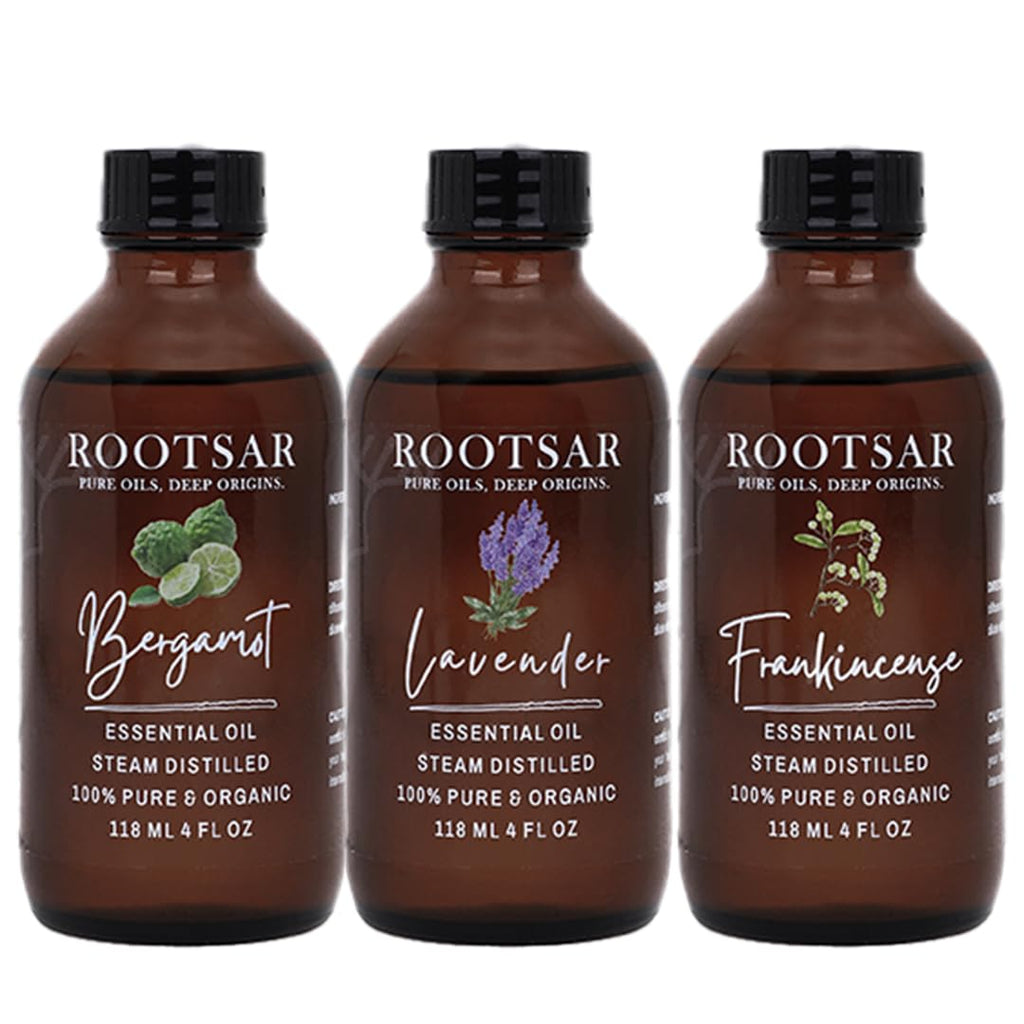 3 Pack Essential Oils 4 Fl Oz M841