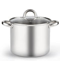 8 Quart Stainless Steel Stock Pot with Lid R6916
