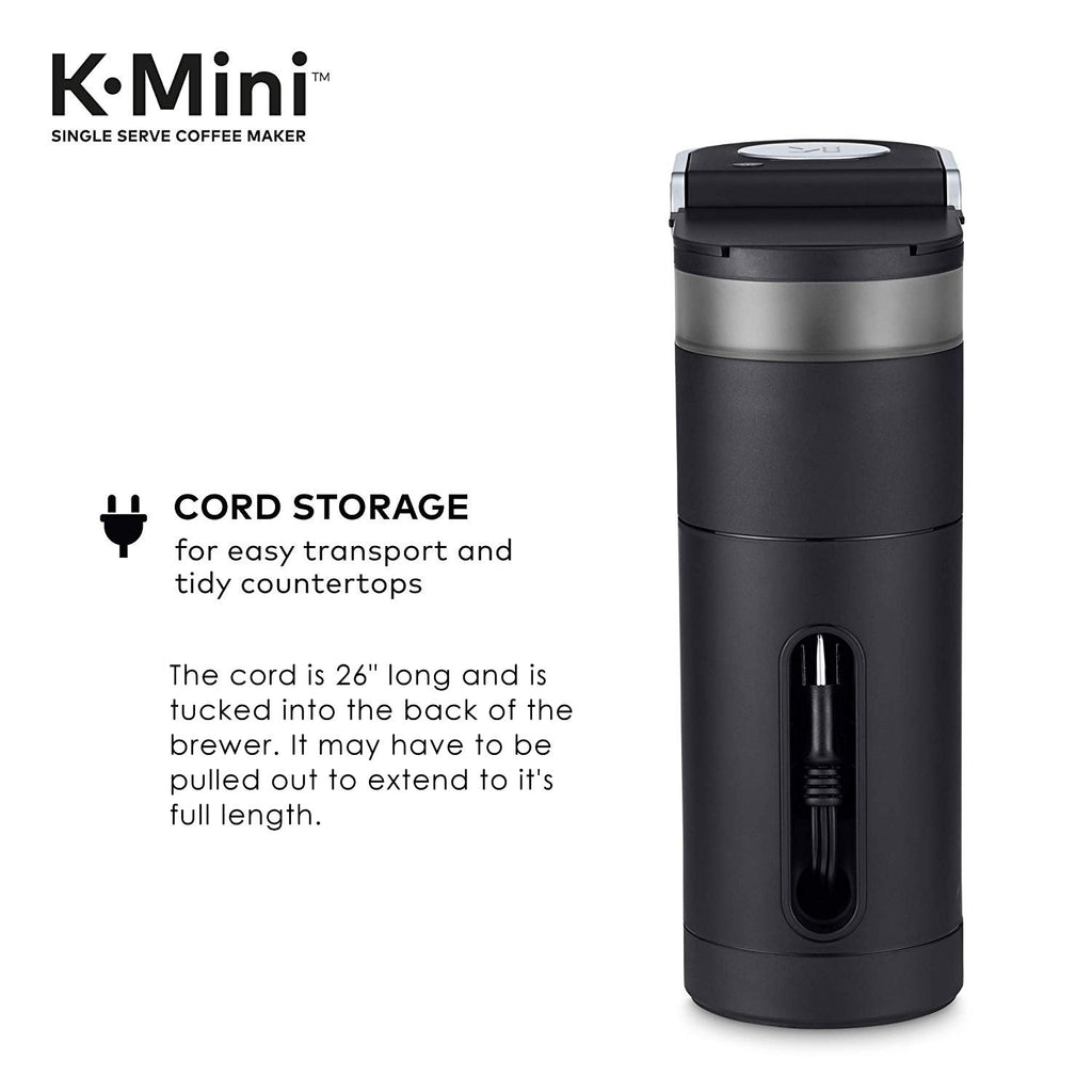 Single Serve K-Cup Pod Coffee Maker, Black, 40 Count M87631