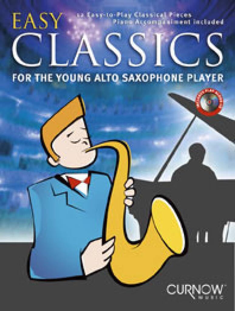 Beginner Alto Saxophone Sheet Music Book with Play Along Audio M984673