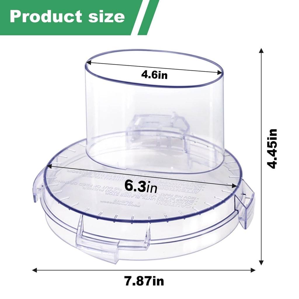 Work Bowl Cover Food Processor Replacement Parts E87056