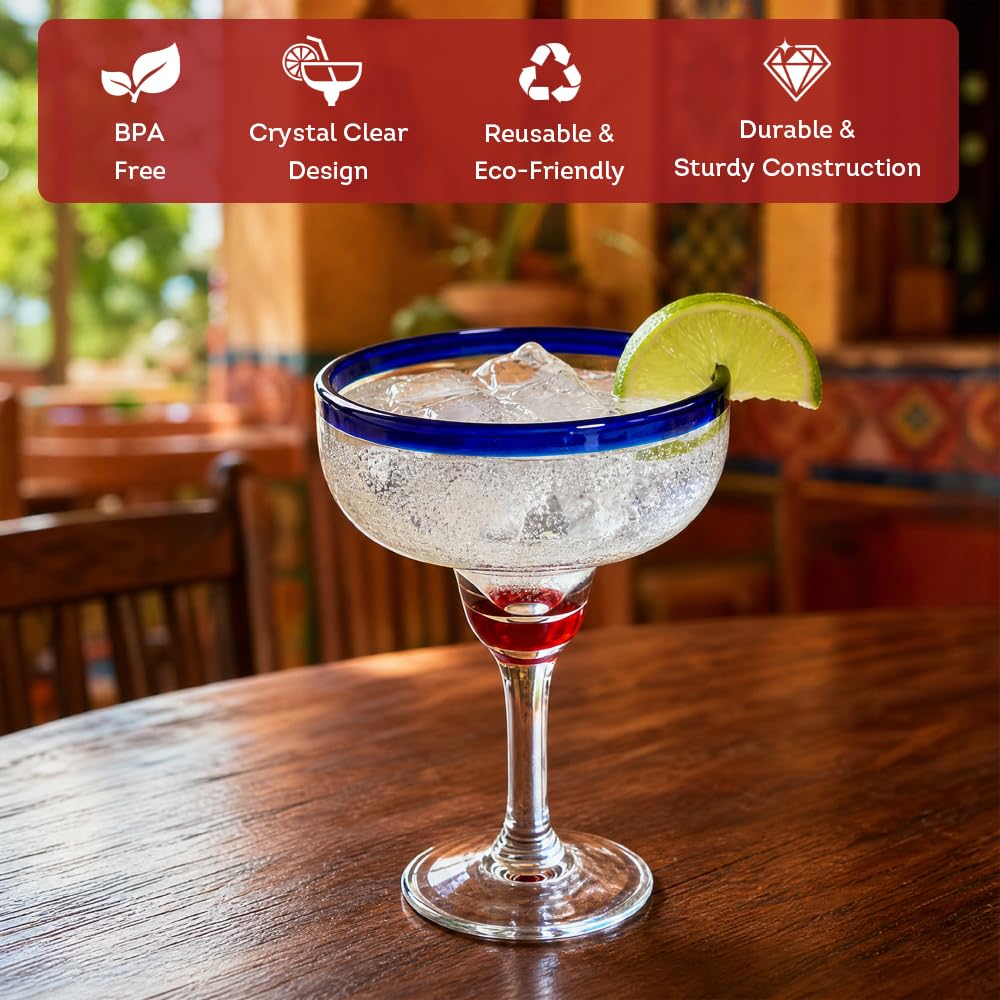 14 oz Shatterproof Plastic Stemware Set of 4 B62711