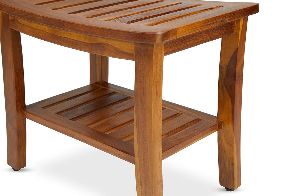 Teak Shower Bench & Stool F8891