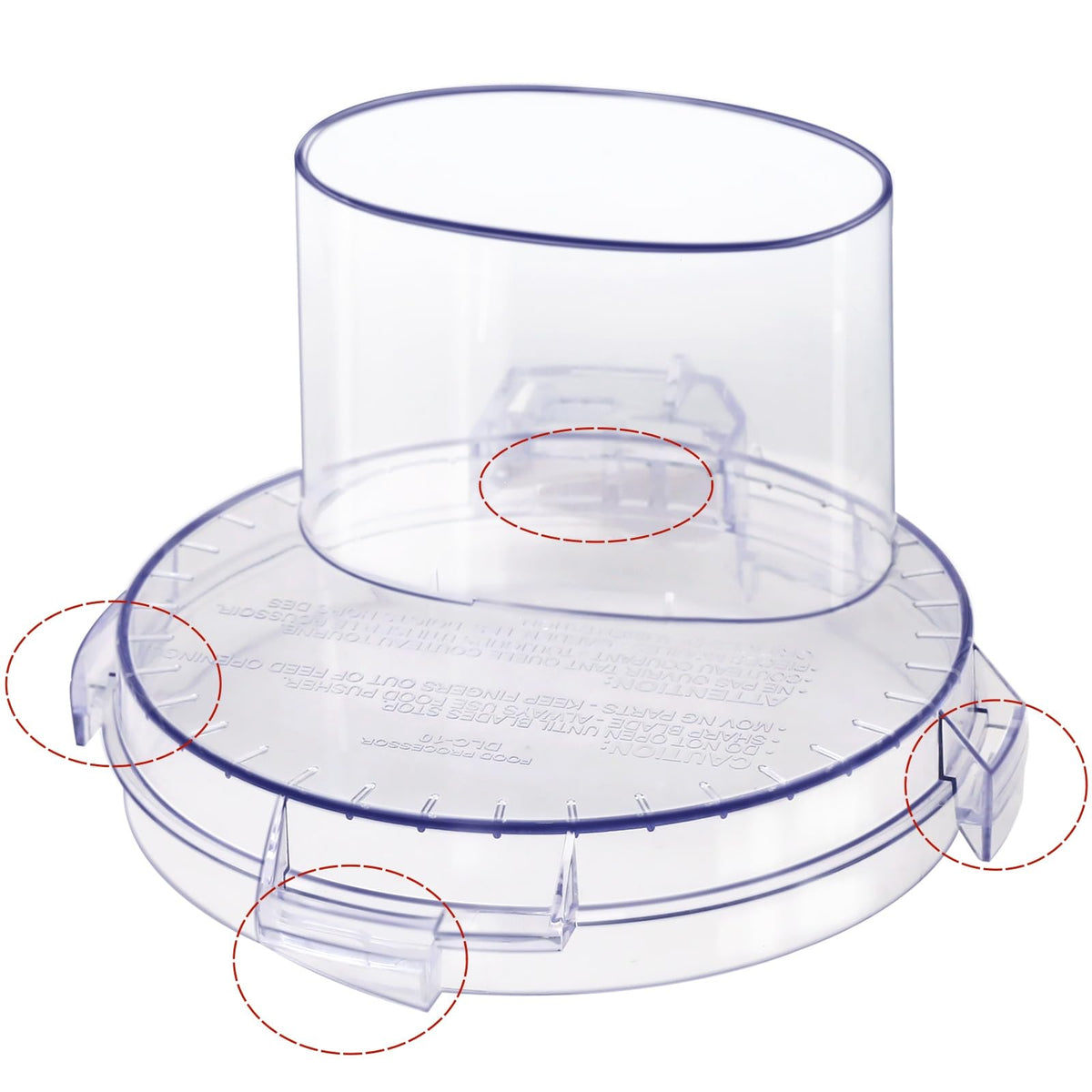 Work Bowl Cover Food Processor Replacement Parts E87056