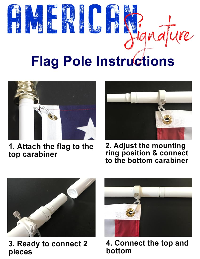 6 Ft Aluminum Flag Pole G274