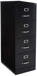 4 Drawer Vertical File Black H308583