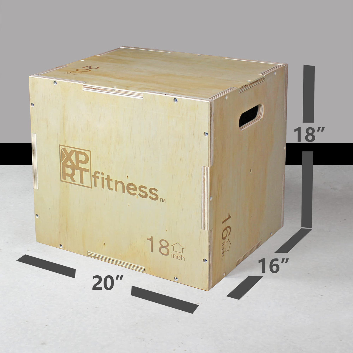Wooden Plyo Box C6368
