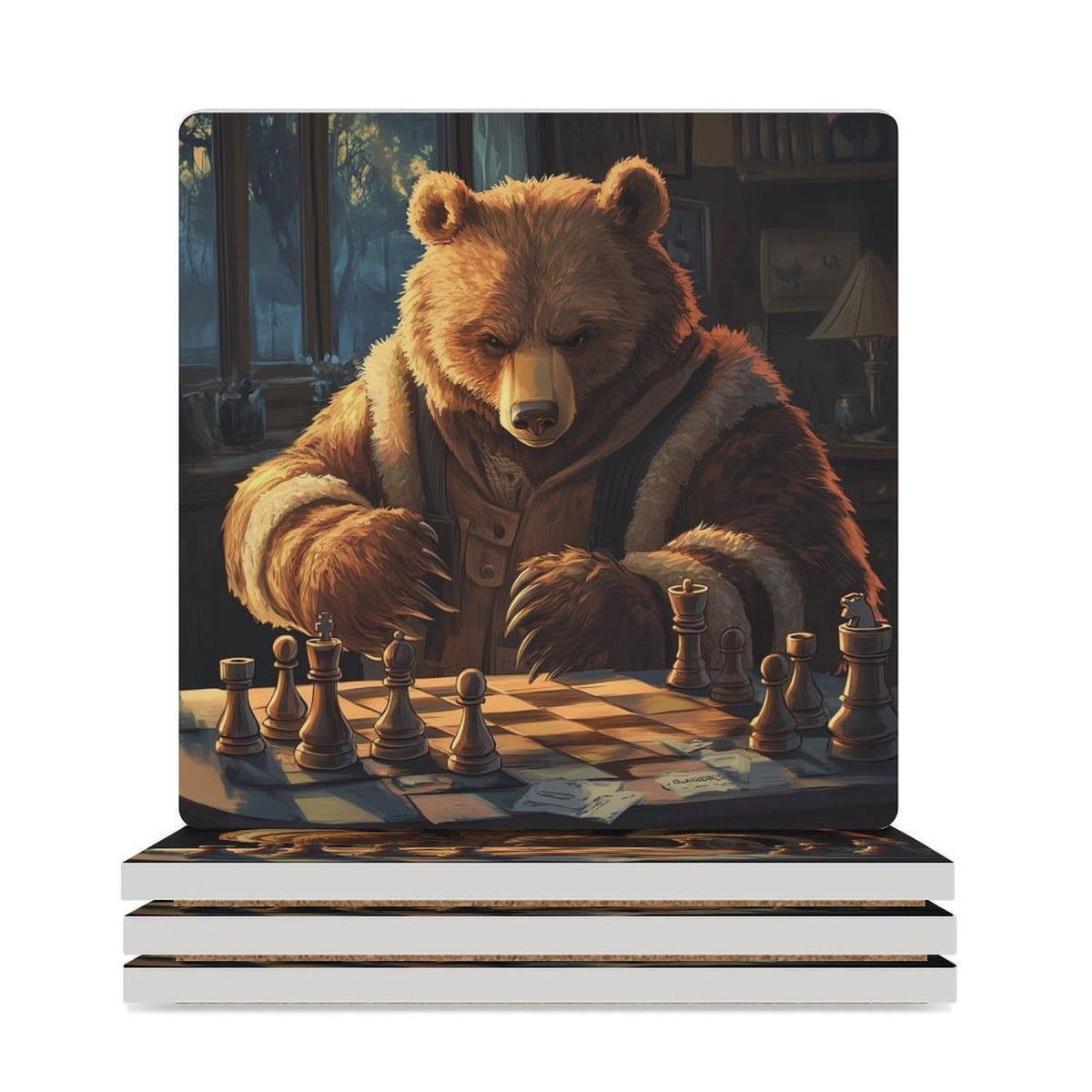 Ceramic Coasters Set F801492