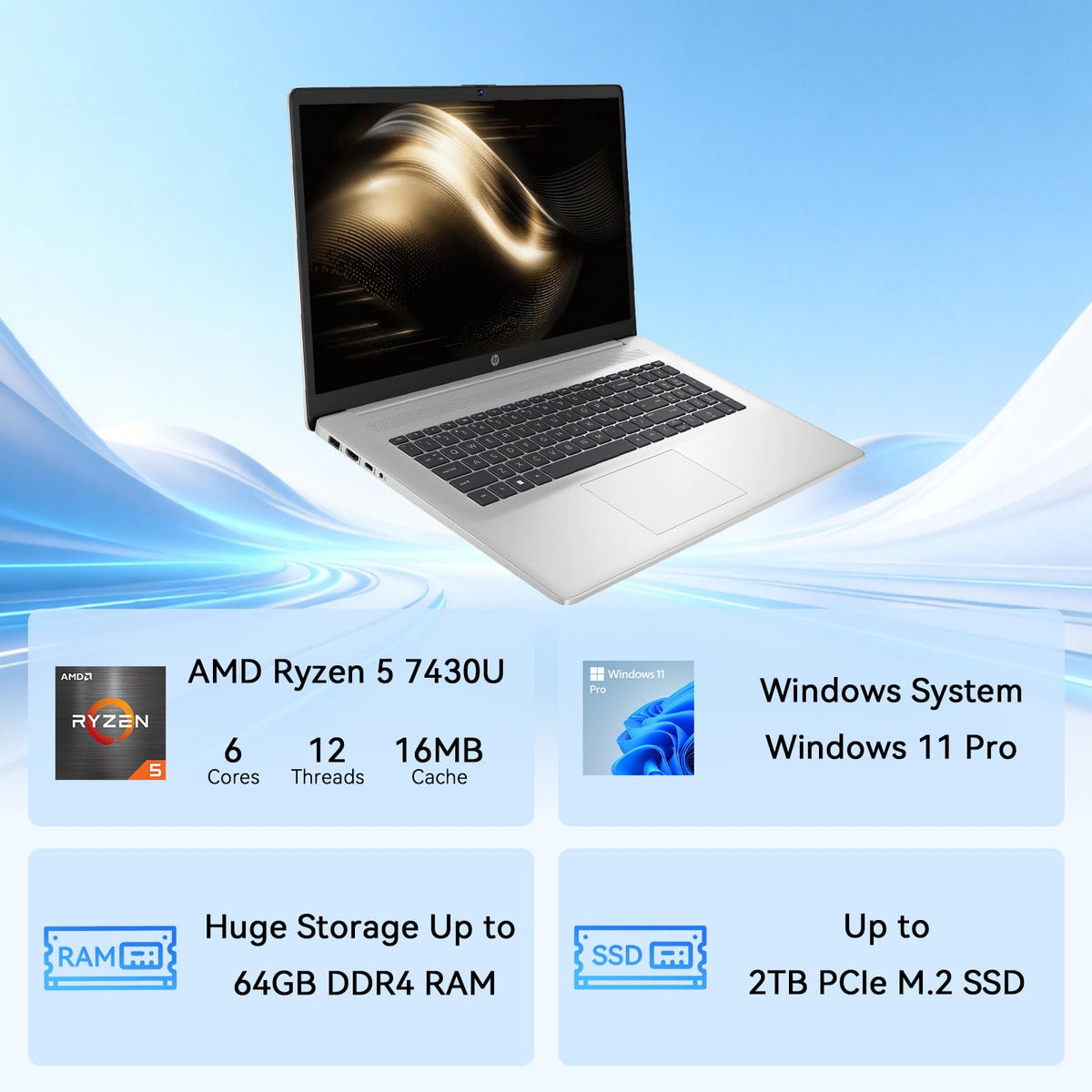 17.3 Inch Touchscreen Laptop A460581