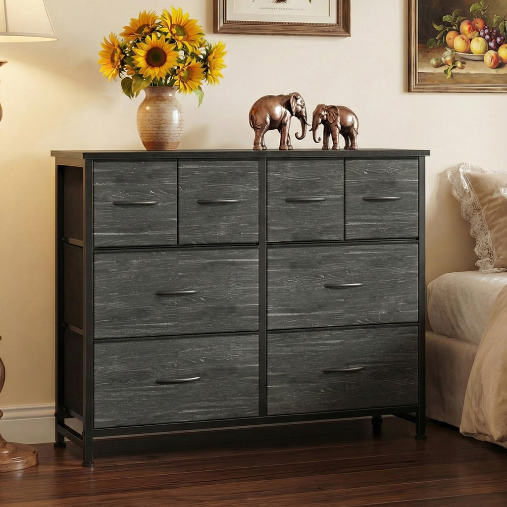 8 Fabric Drawer Dresser B90894