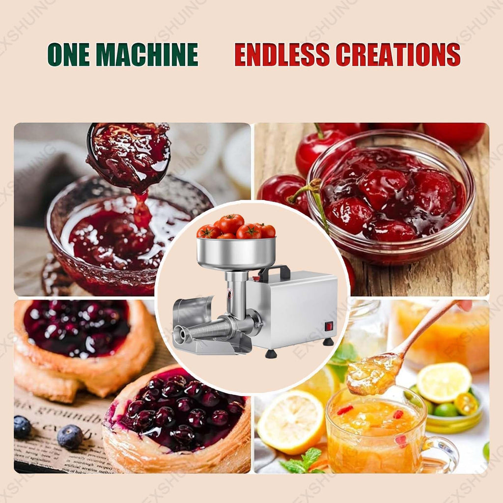 450w Electric Tomato Strainer With Automatic Pulp Separator X68726