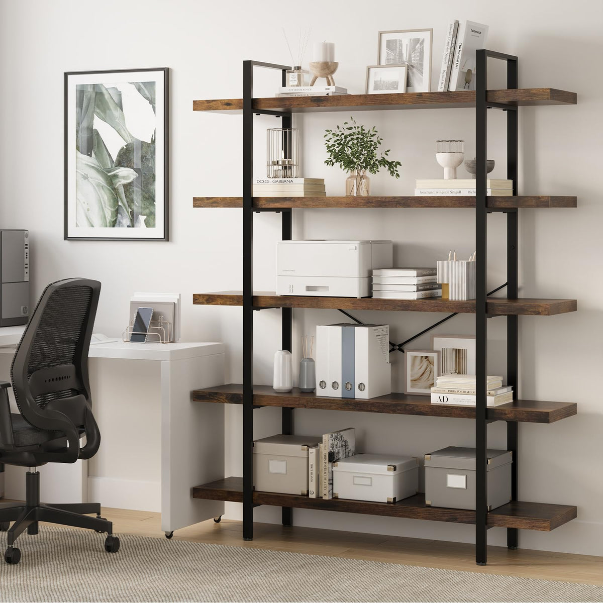 Heavy Duty 5 Tier Industrial Bookcase L877797