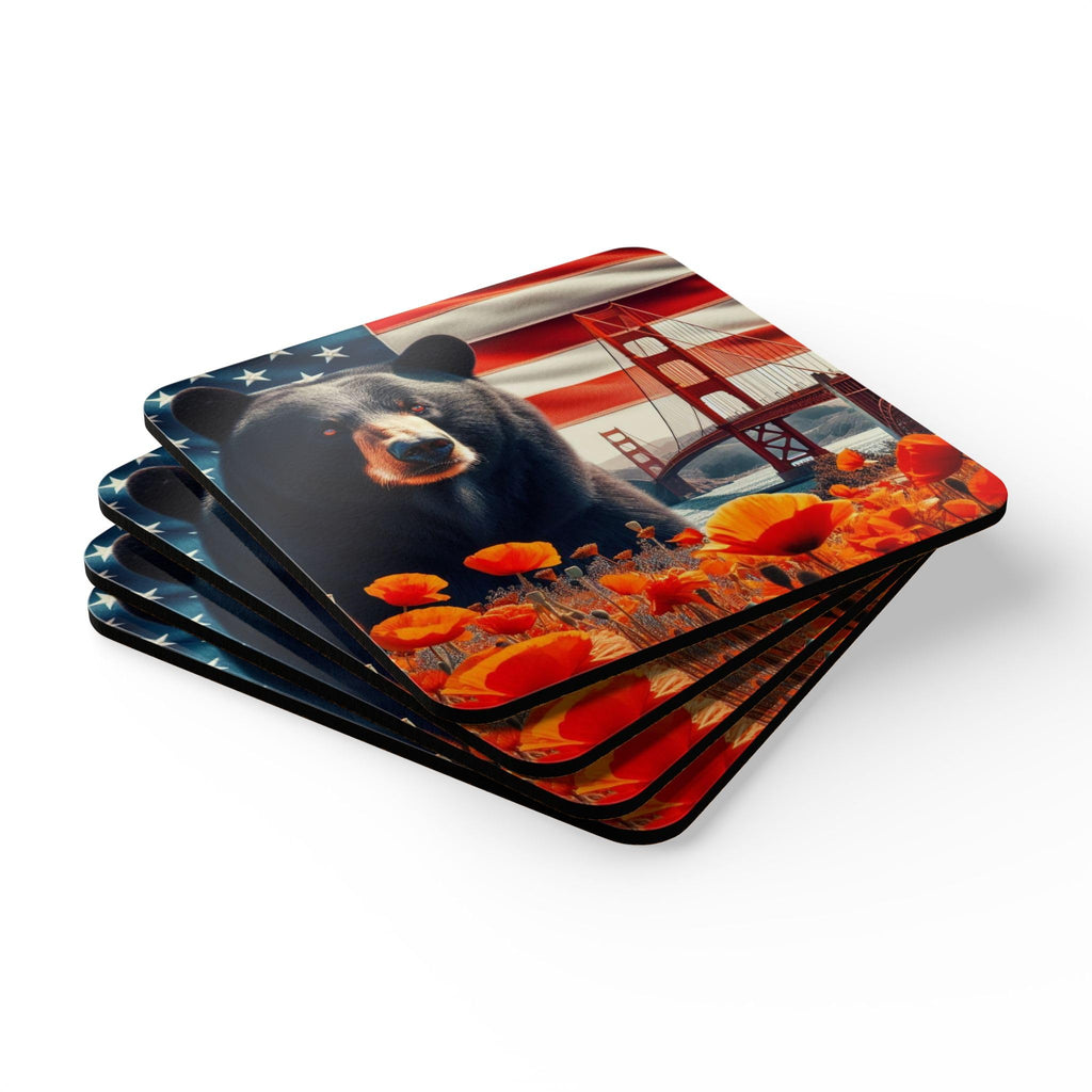 USA Flag Coasters Set of 4 N137215
