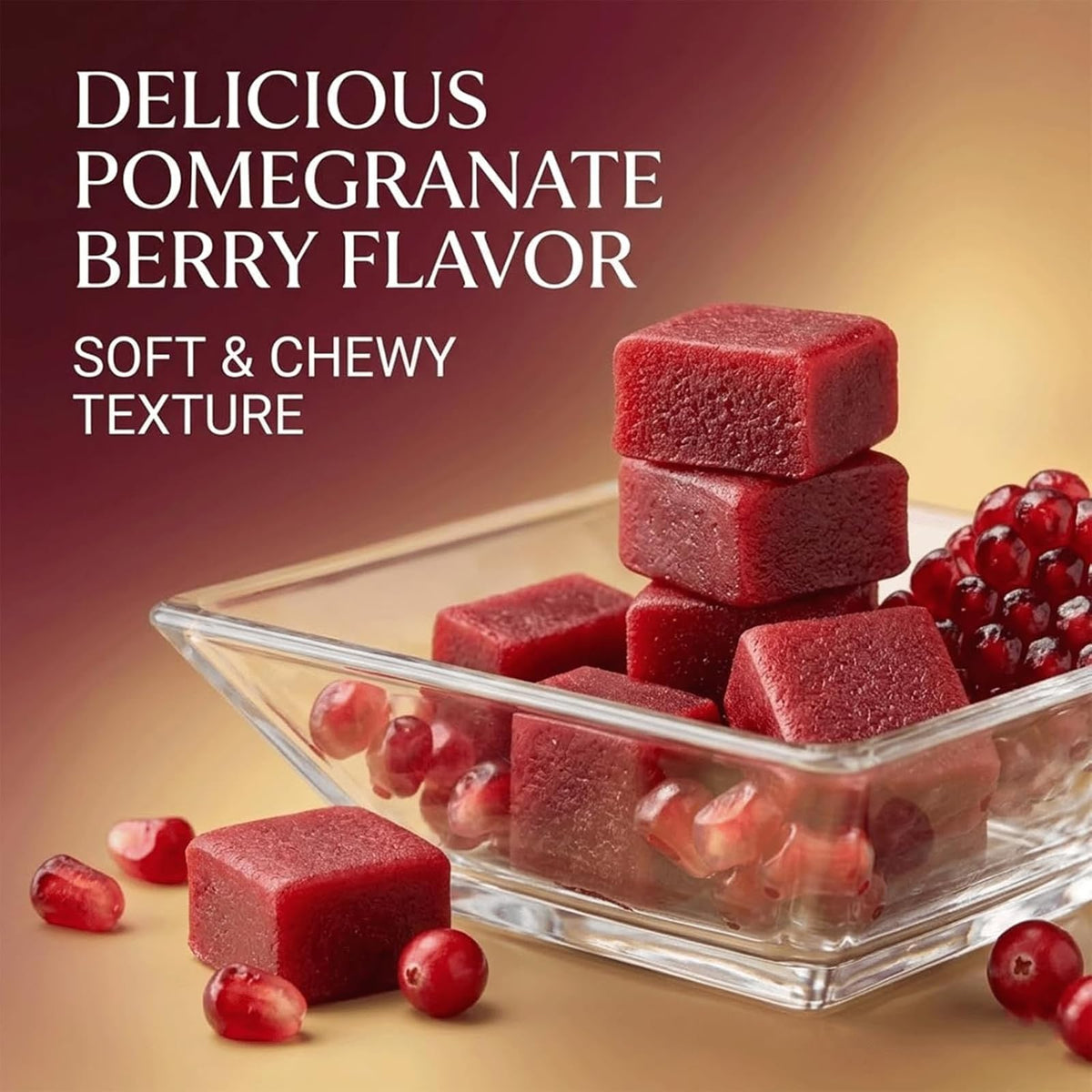 60 Count Beet Chews Supplement with 500mg T2668