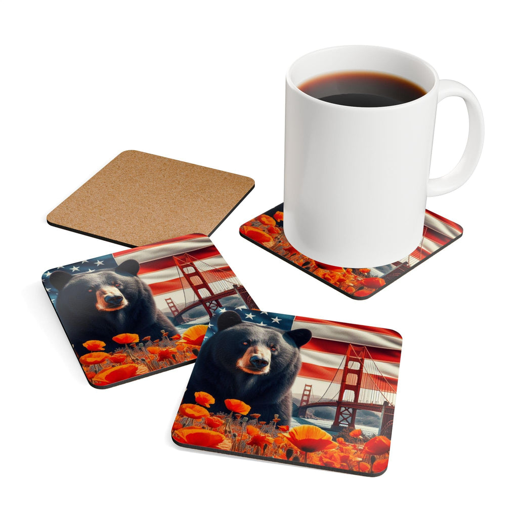 USA Flag Coasters Set of 4 N137215