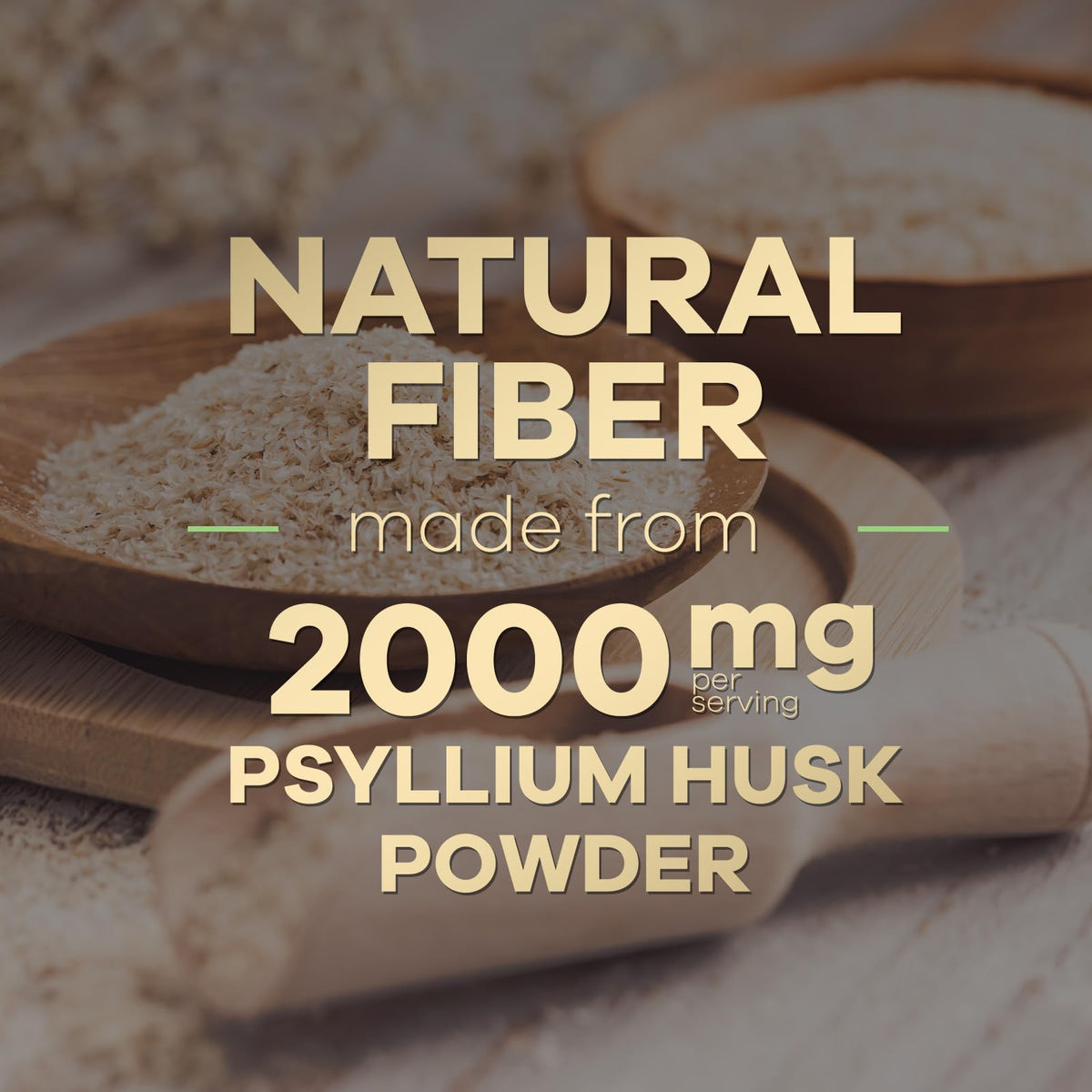 Psyllium Husk Capsules 2000 mg 120 Capsules Q5888