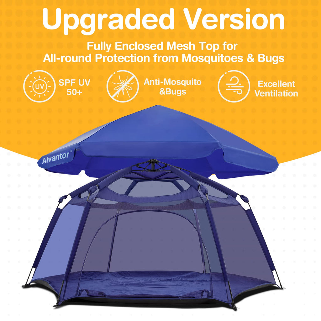 Portable Baby Playpen with Mesh G249