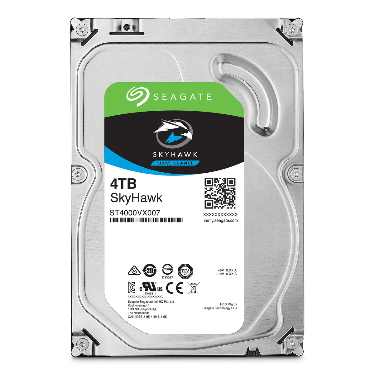 4TB Surveillance SATA 6Gb/s 64MB Cache 3.5-Inch Internal Hard Drive H471