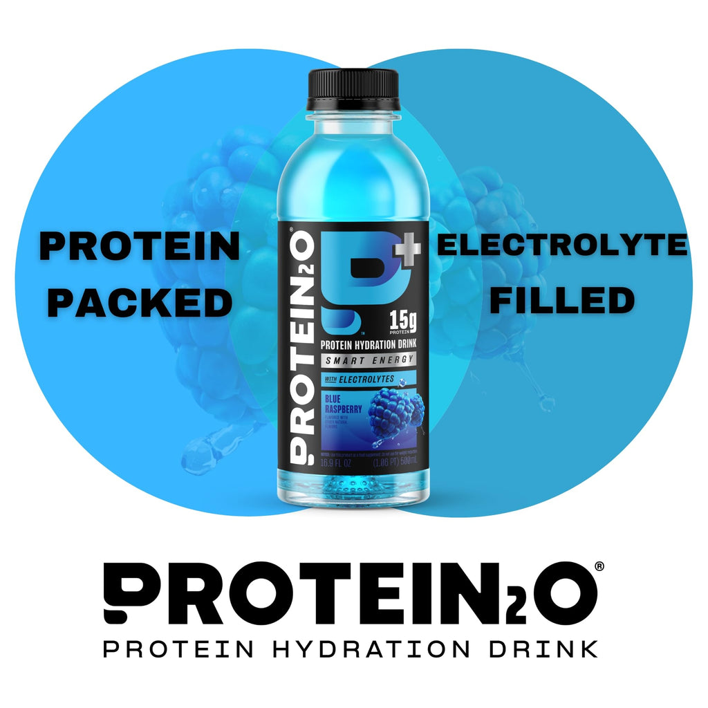 15g Whey Protein Isolate Hydration Drink, Sugar Free, 16.9 oz (Pack of 12) M682
