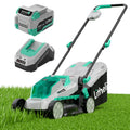 13" Cordless Electric Lawn Mower with Battery & Charger X1834