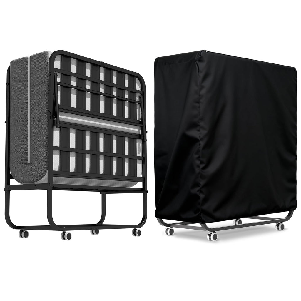 75"x38" Folding Bed with Mattress H8909