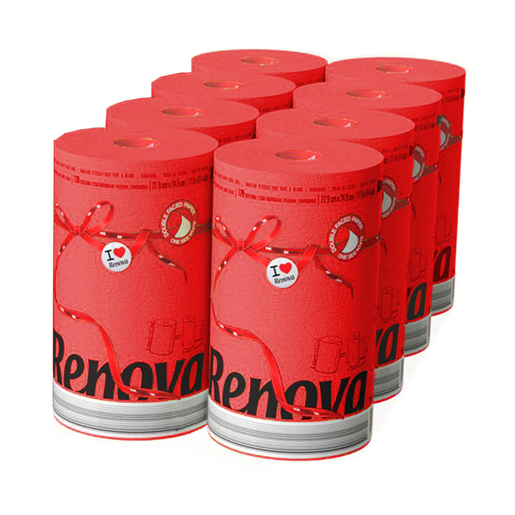 Jumbo Roll 2 Ply Paper Towel Set of 8 K1965