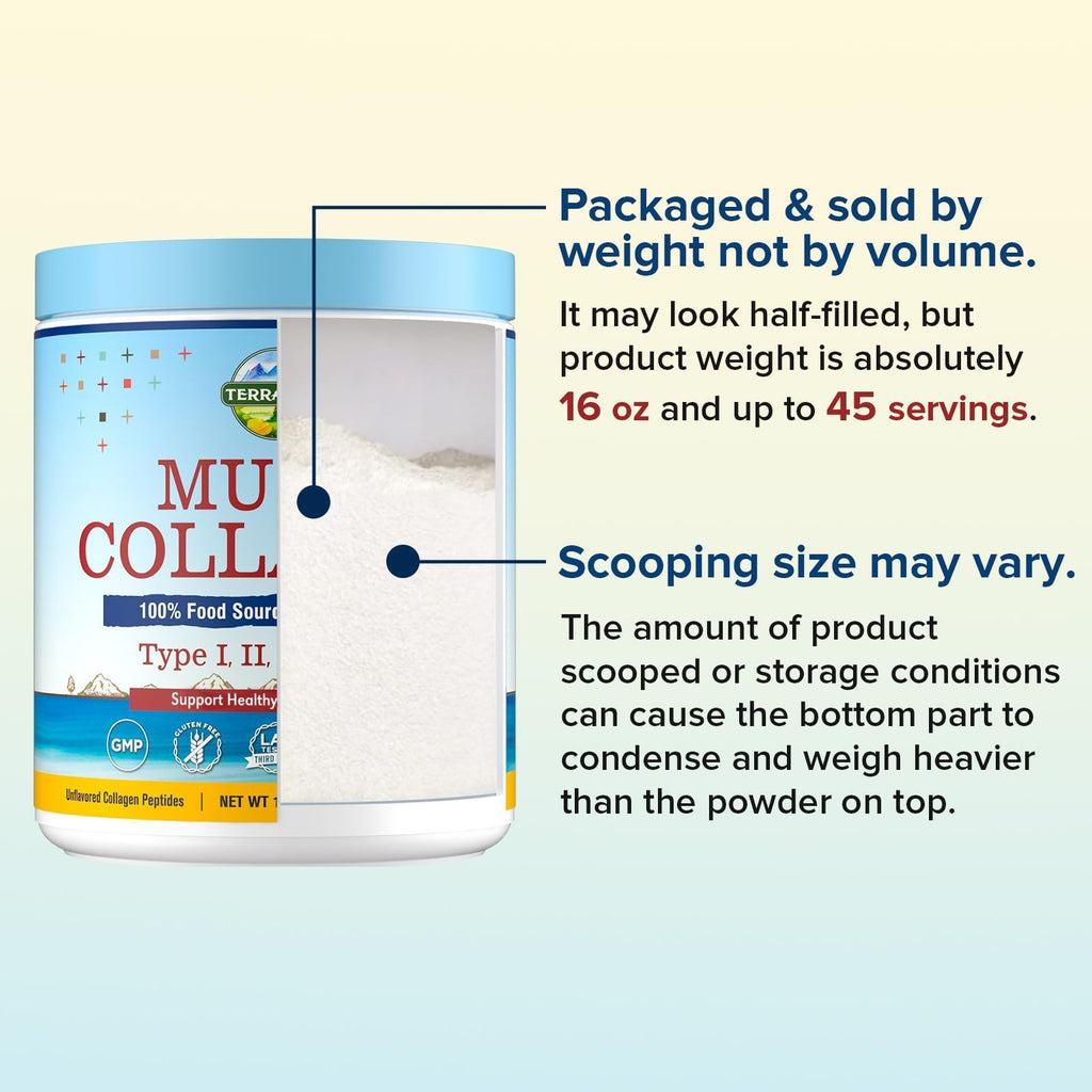 Multi Collagen Peptides Type I II III V X Hydrolyzed Collagen G33284