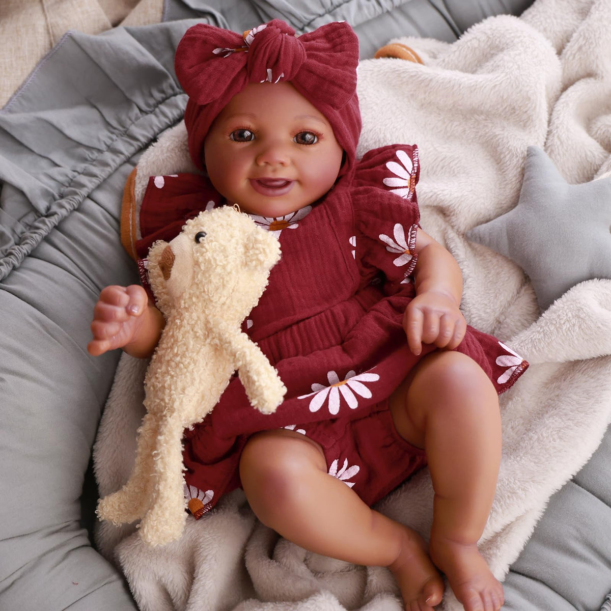 Reborn Baby Doll Clothes Set for 17-22 Inch Baby Dolls E737