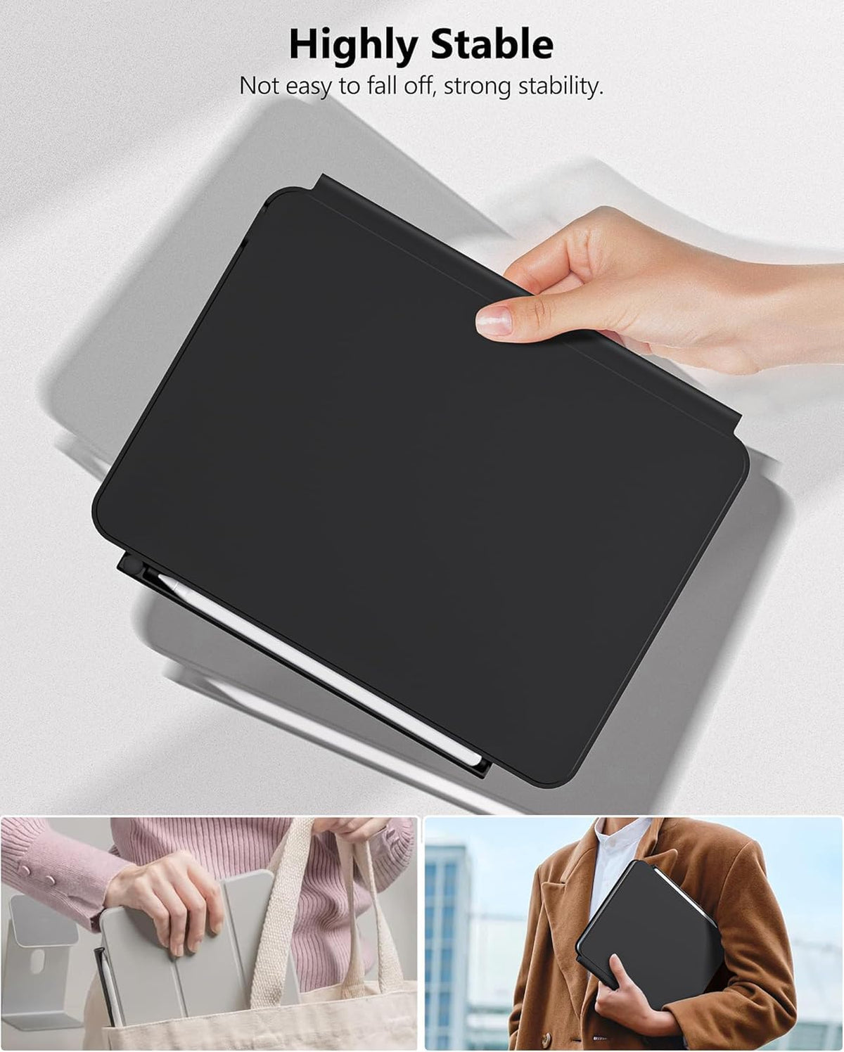 Black Pencil Holder Case U383