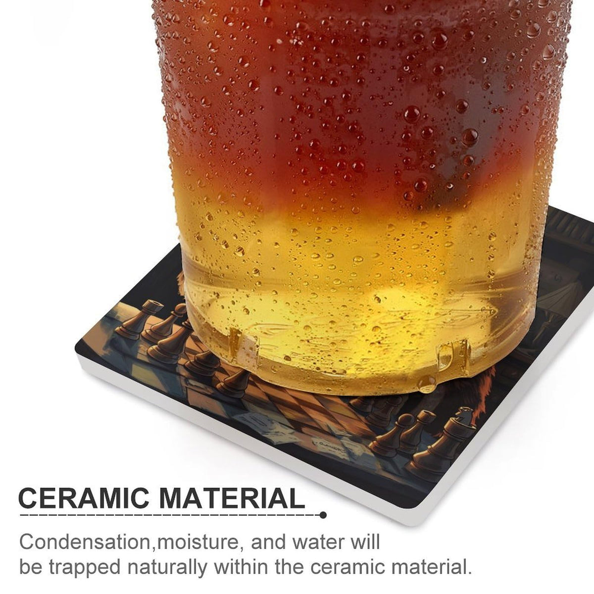 Ceramic Coasters Set F801492