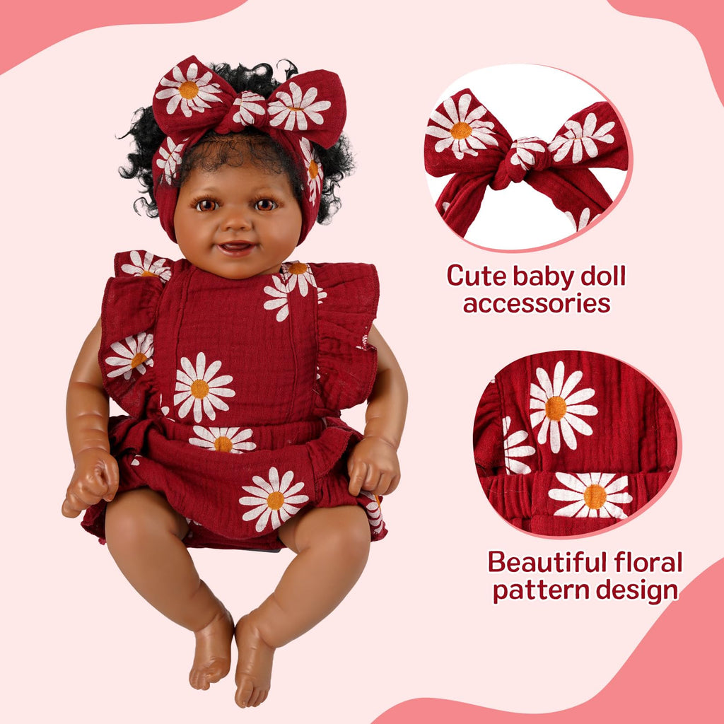 Reborn Baby Doll Clothes Set for 17-22 Inch Baby Dolls E737