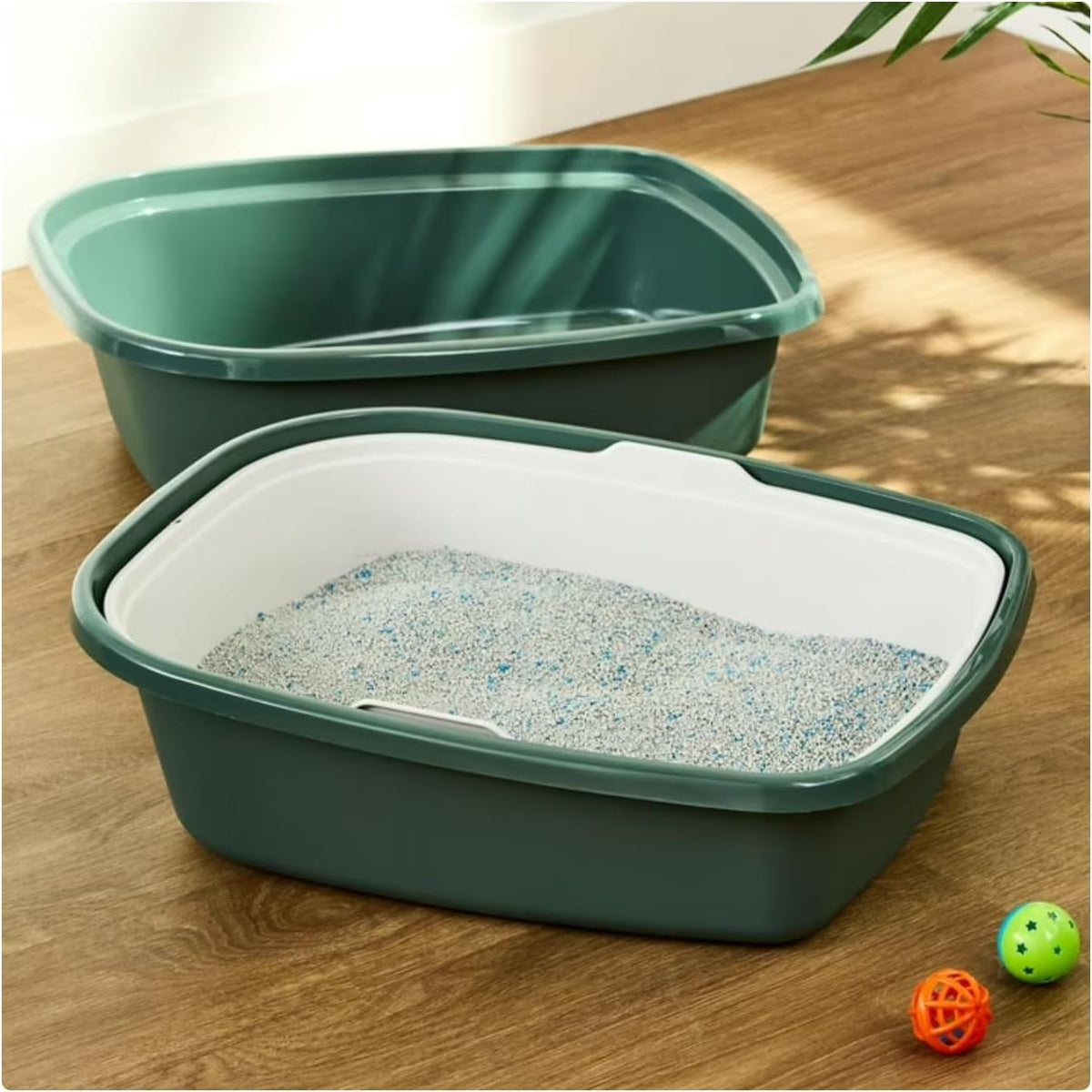 3-Piece Sifting Cat Litter Box Set Y341018