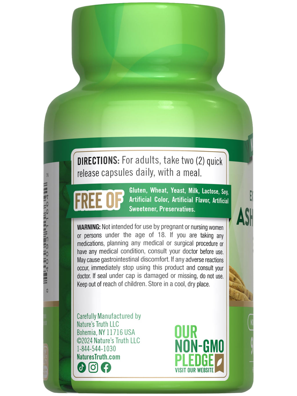 Ashwagandha Capsules 90 Count M8662