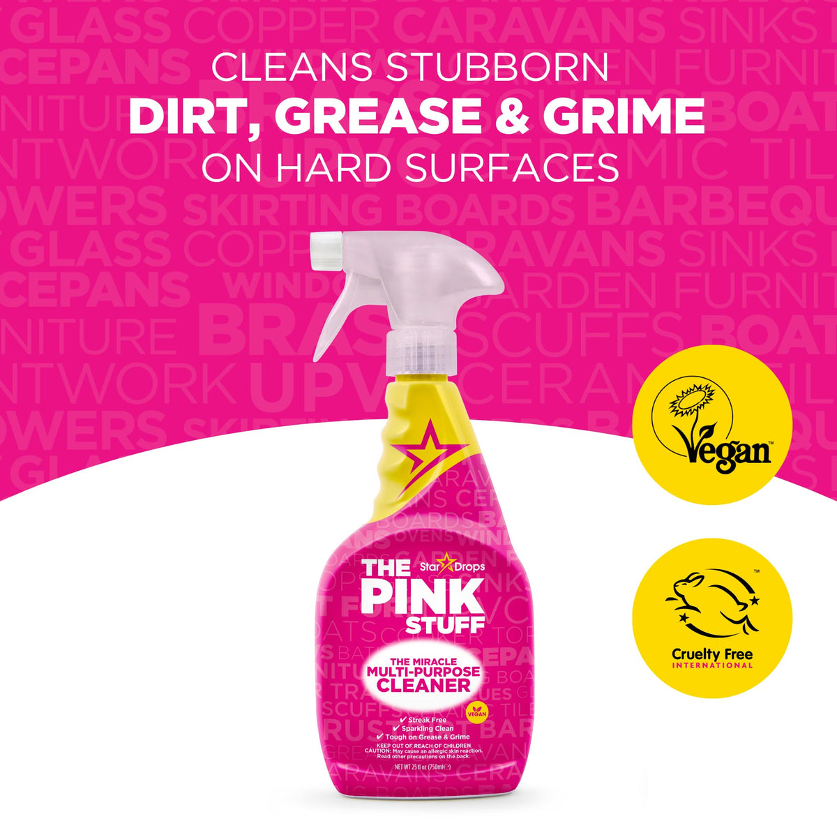 Multi-Purpose Cleaner Spray, 25 Fl Oz E3649