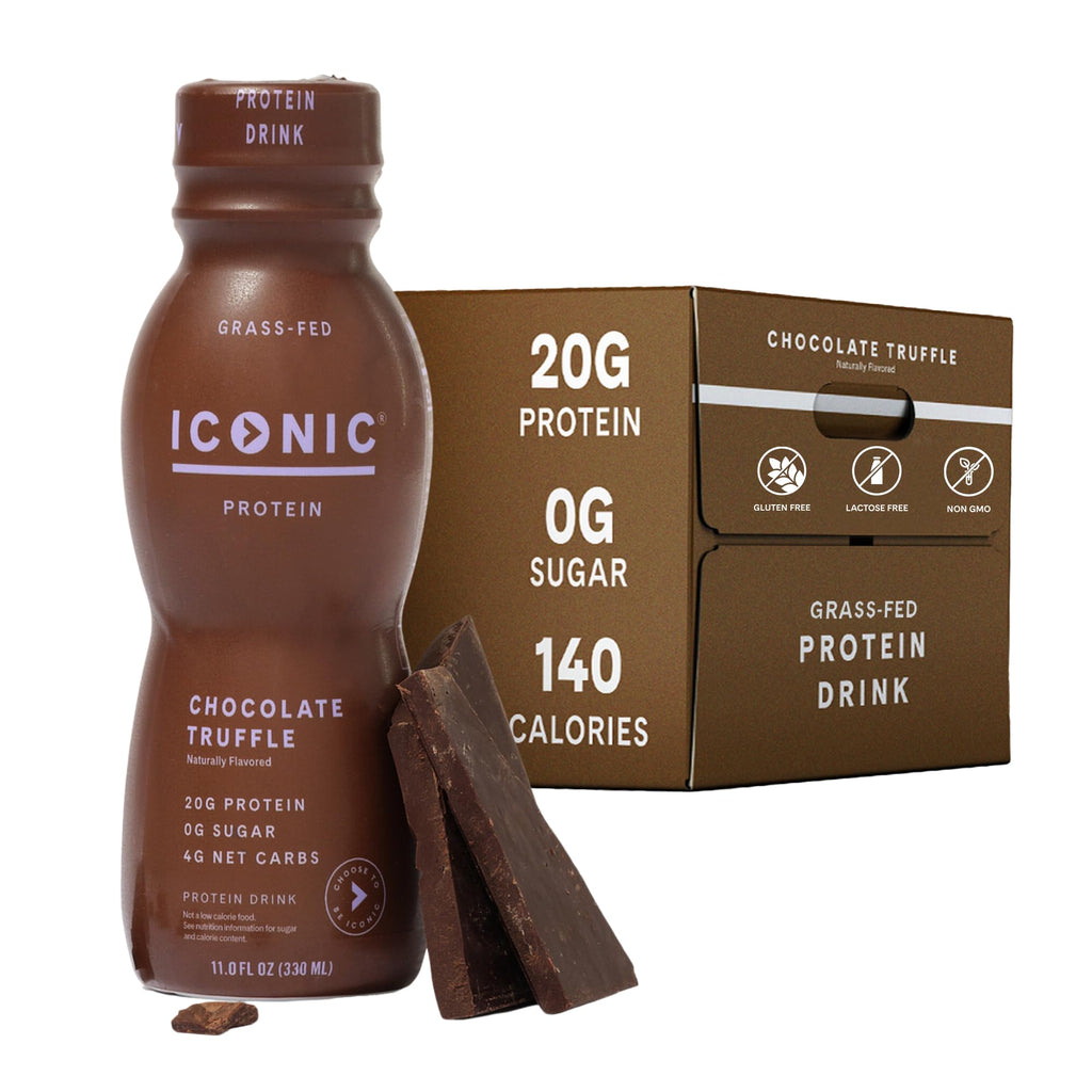 Chocolate Truffle Sugar Free Low Carb Protein Drinks 12 Pack T954066