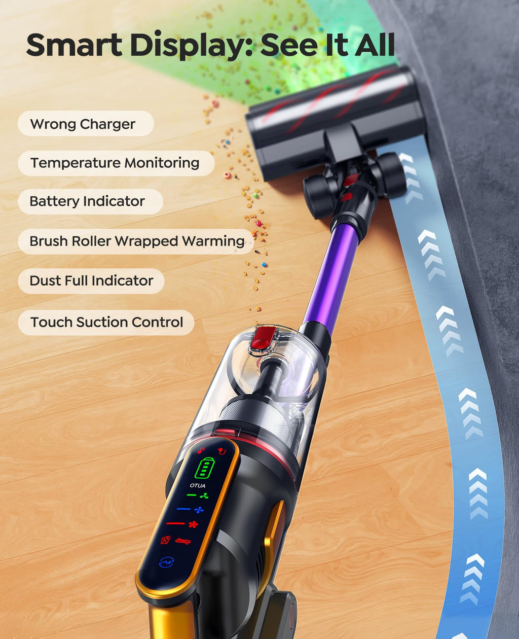 Cordless Stick Vacuum Cleaner 55KPa 650W B65819