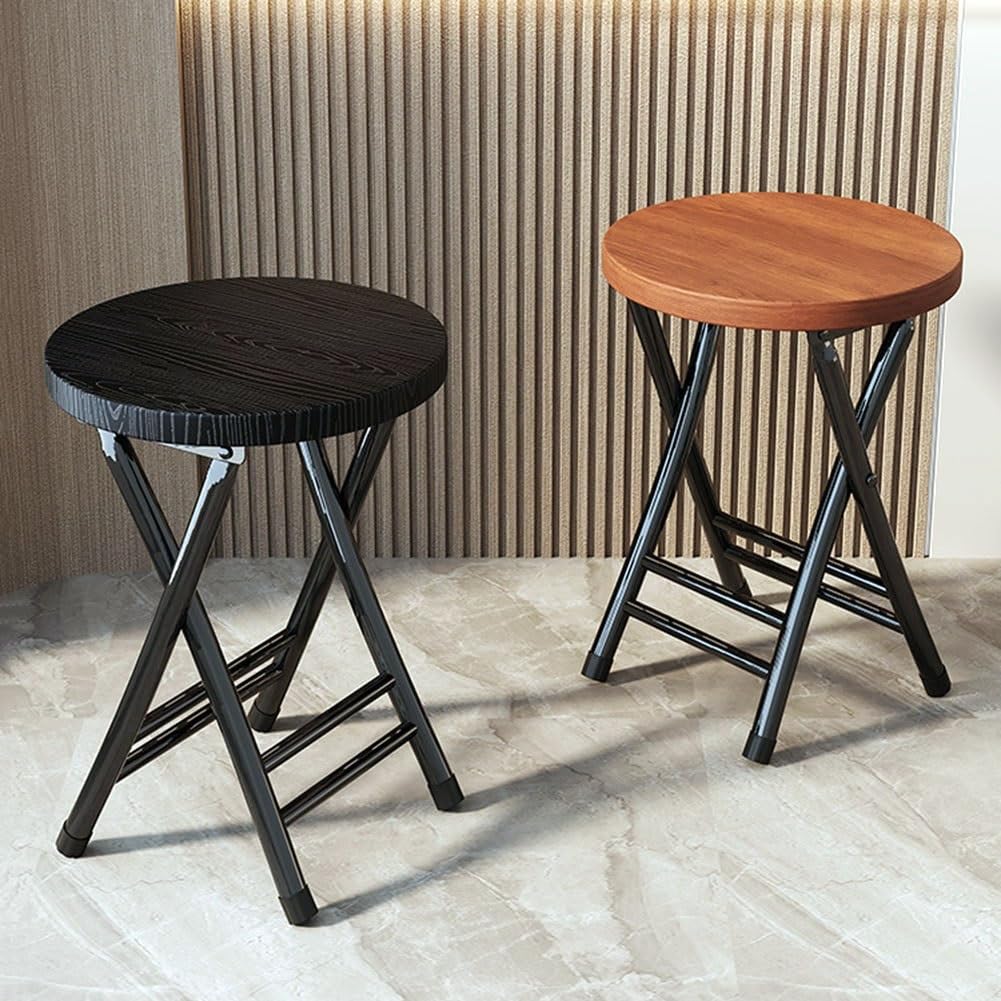 18 Inch Round Backless Folding Bar Stool O483