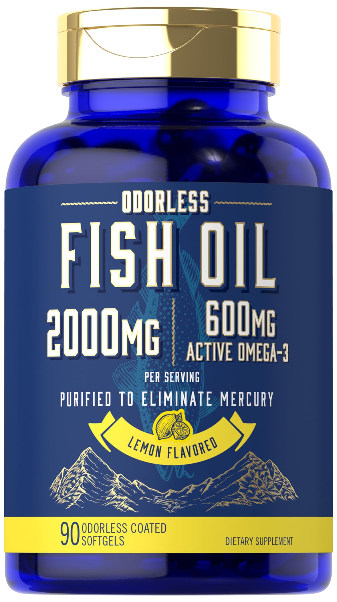 Fish Oil 2000mg Omega 3 Supplement R578040